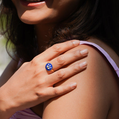 The Elegant Evil Eye Ring