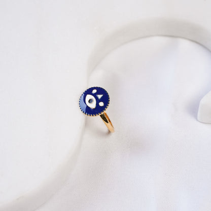 The Elegant Evil Eye Ring