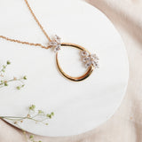 The Shimmer Gold Pendant Necklace