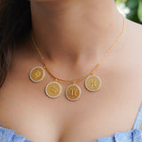 Family zodiac necklace - Family of 4